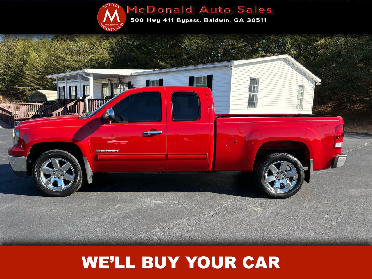 GMC Sierra 1500 SLE Ext. Cab 2WD 2012