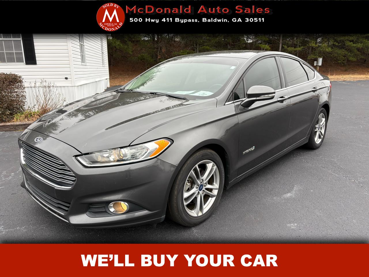 Ford Fusion Hybrid SE 2016