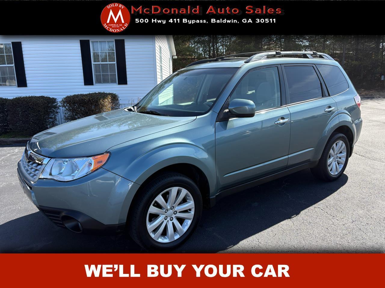 2013 Subaru Forester 2.5X Limited