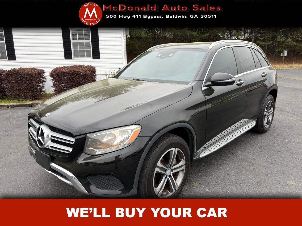 2017 Mercedes-Benz GLC-Class GLC300 4MATIC