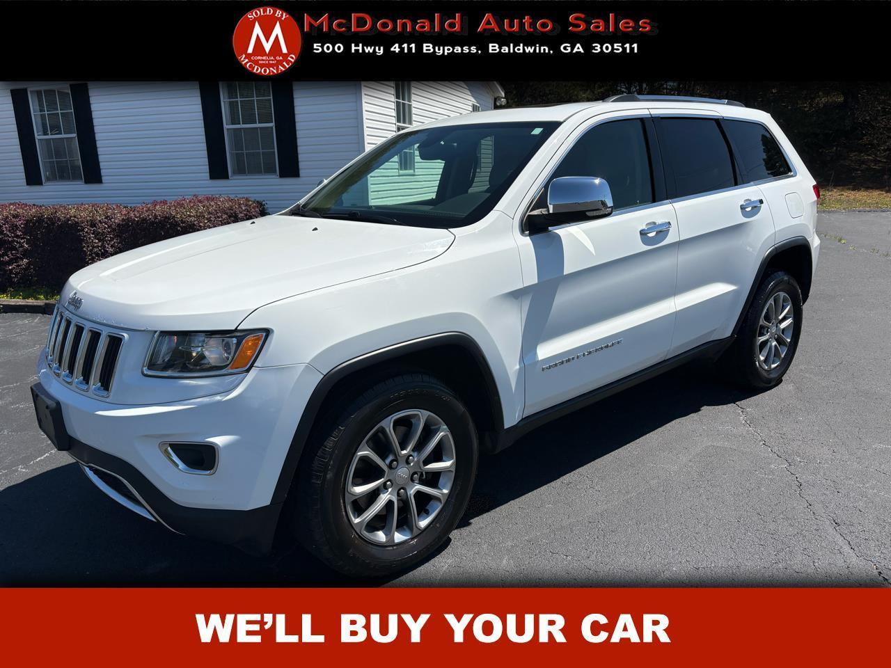 2016 Jeep Grand Cherokee Limited 4WD