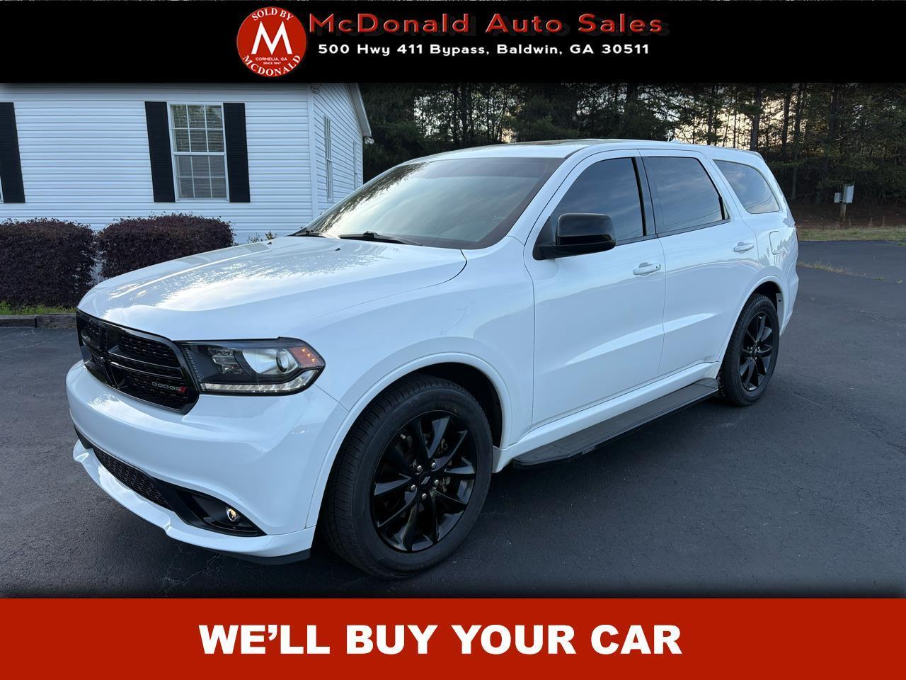 Dodge Durango SXT RWD 2019