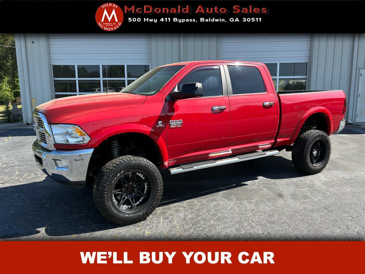 RAM 2500 SLT Crew Cab SWB 4WD 2012