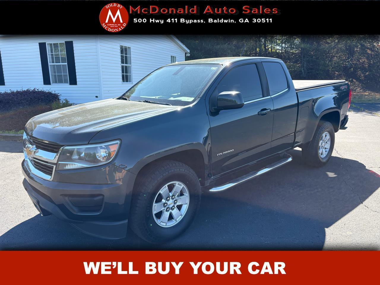 2018 Chevrolet Colorado Work Truck Ext. Cab 4WD