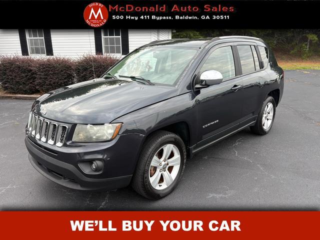 Gray 2016 Jeep Compass SUV / Crossover Four-Wheel Drive Automatic