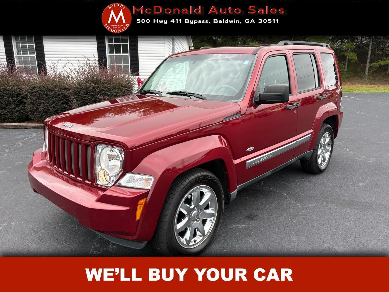 Jeep Liberty Sport 4WD 2012