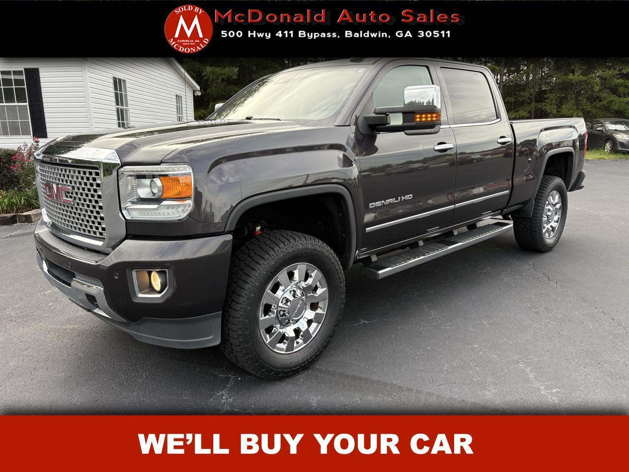 GMC Sierra 2500HD Denali Crew Cab 4WD 2016