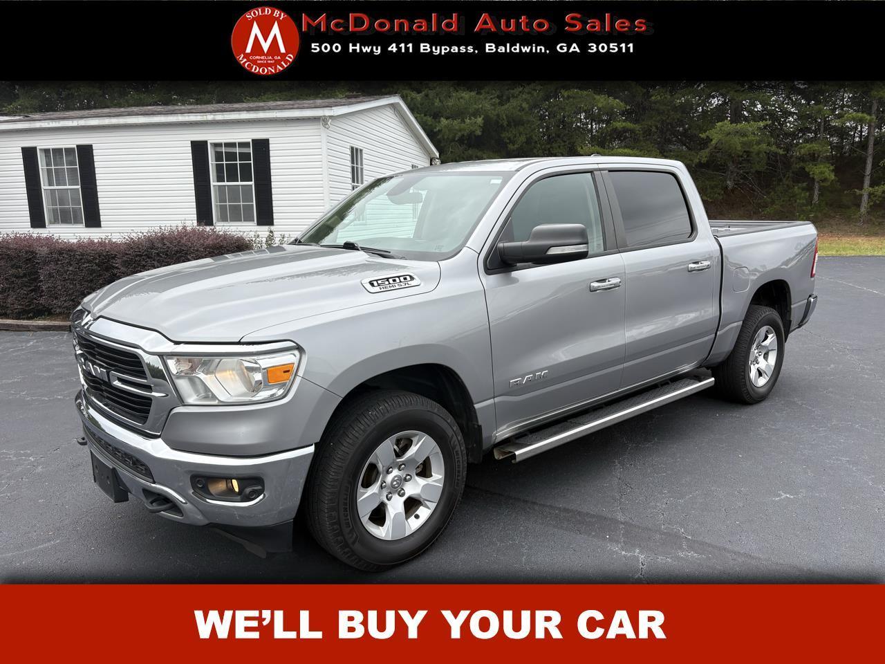2020 RAM 1500 Big Horn Crew Cab SWB 4WD