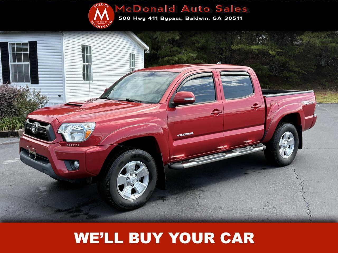 Toyota Tacoma PreRunner Double Cab V6 5AT 2WD 2015