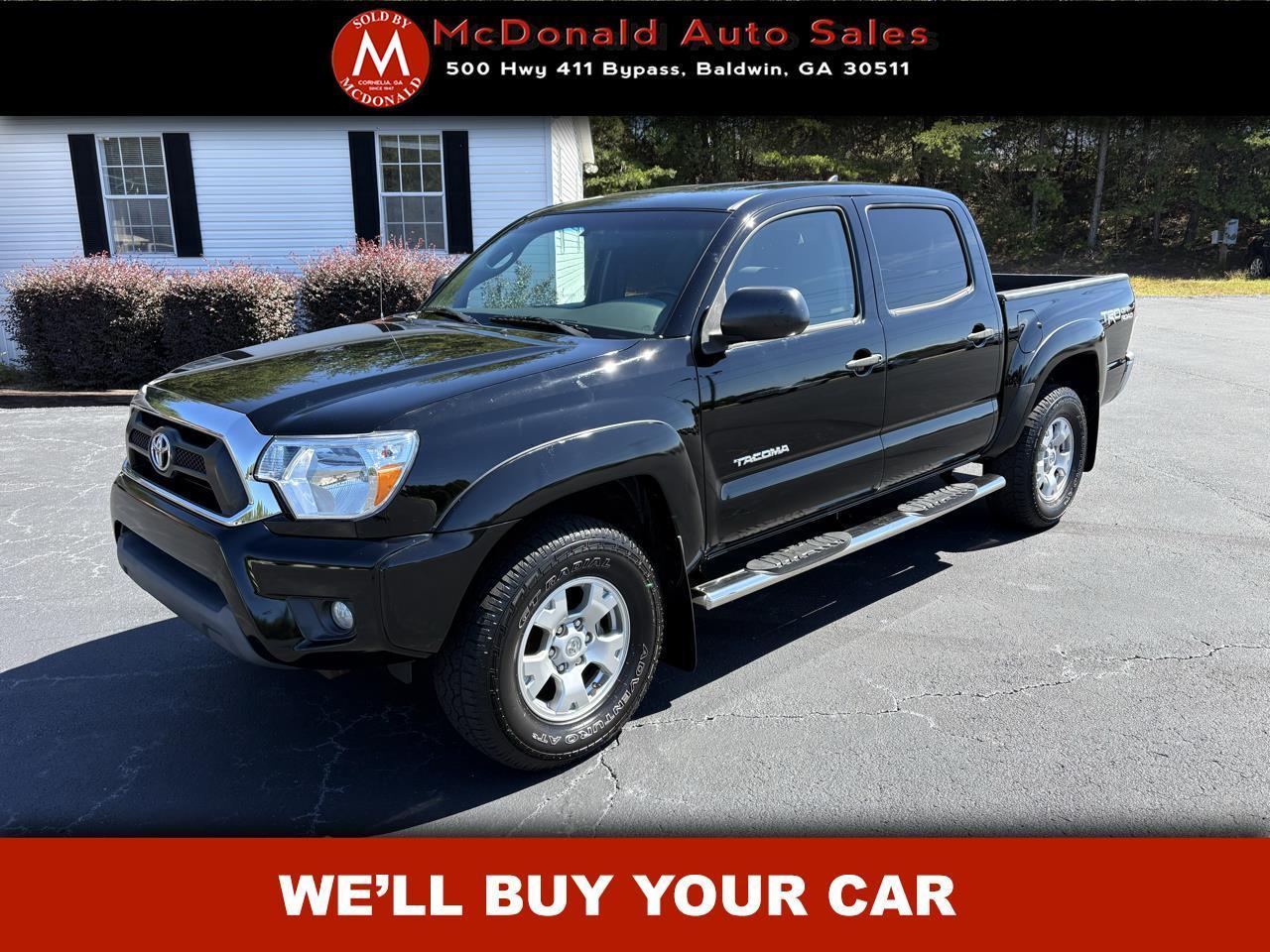 2015 Toyota Tacoma Double Cab V6 6MT 4WD