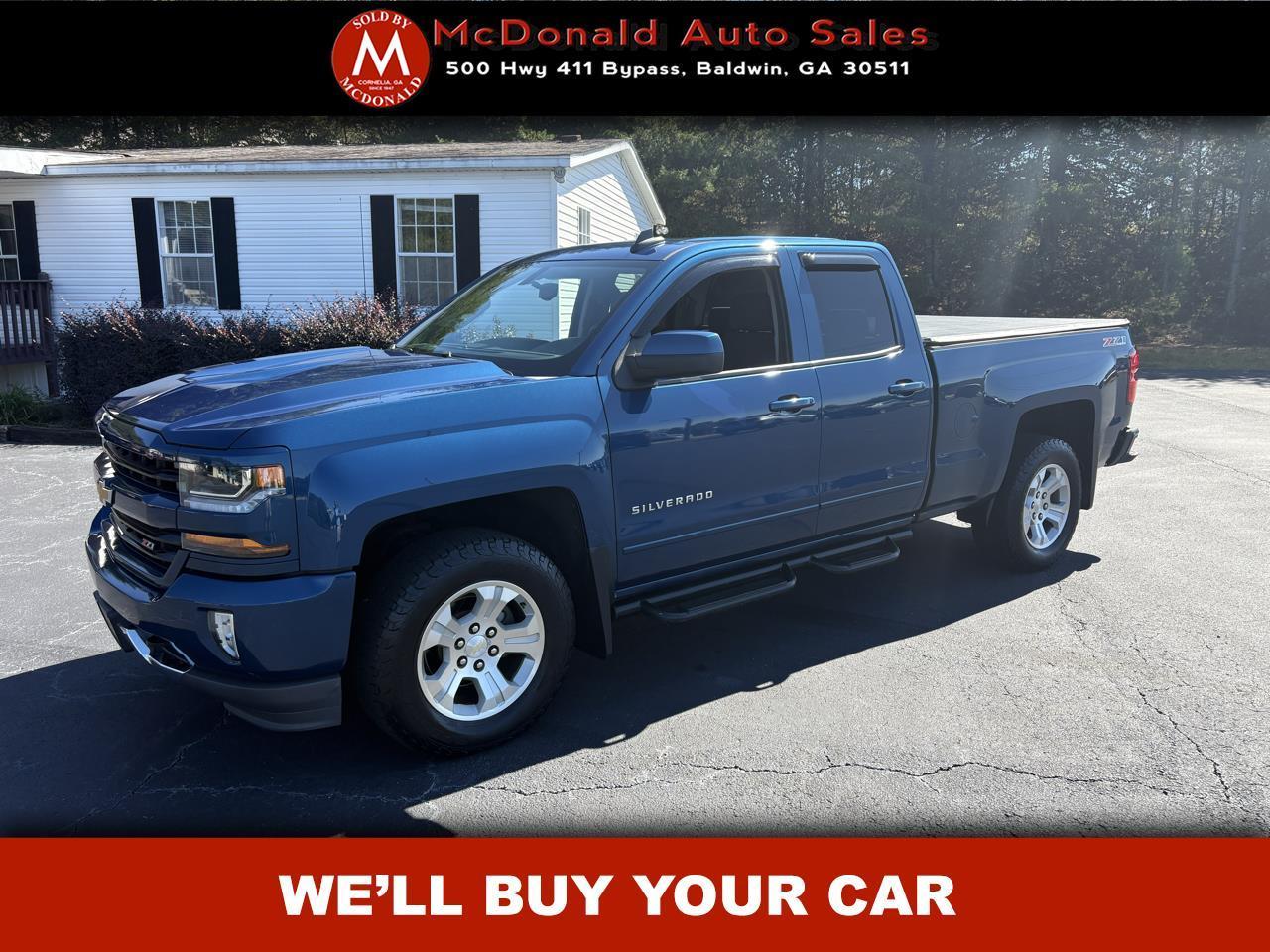 Chevrolet Silverado 1500 LT Double Cab 4WD 2016