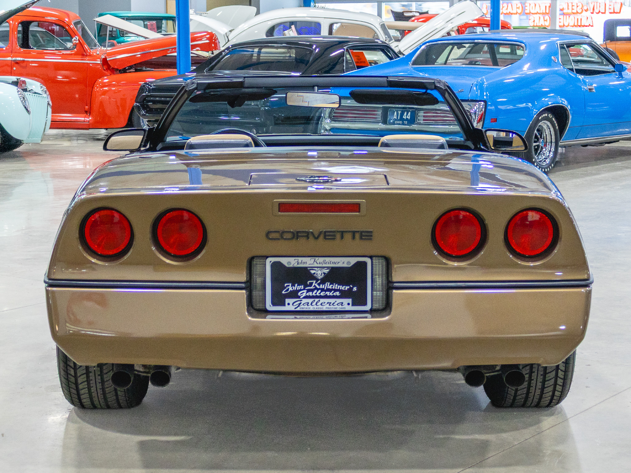 Chevrolet Corvette Convertible 1986