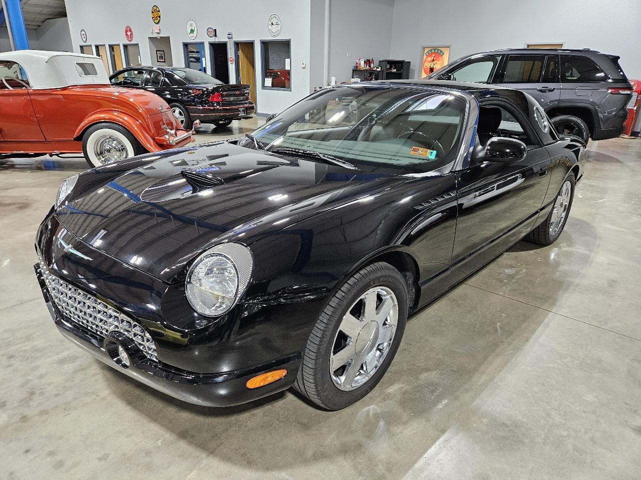 2002 Ford Thunderbird Deluxe with Power Convertible and Hardtop