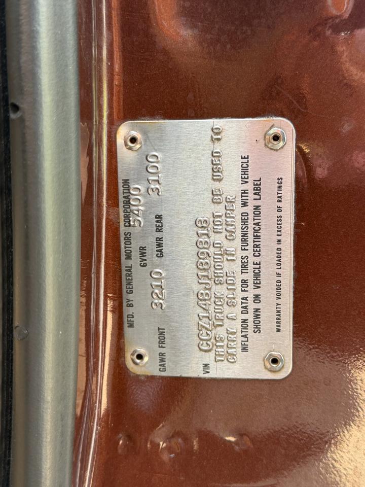 Chevrolet Fleetside  1978