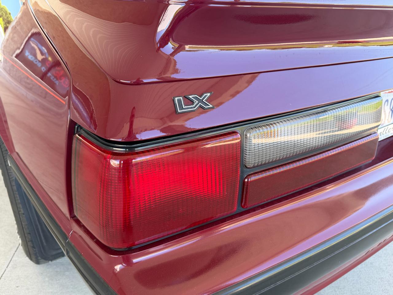 Ford Mustang LX 5.0L hatchback 1989
