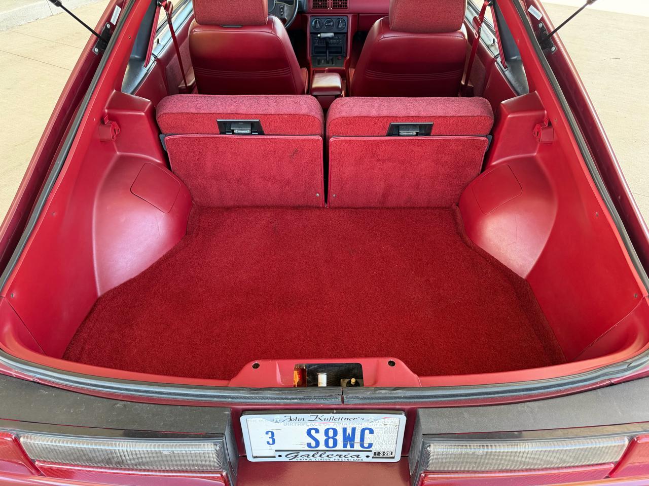 Ford Mustang LX 5.0L hatchback 1989