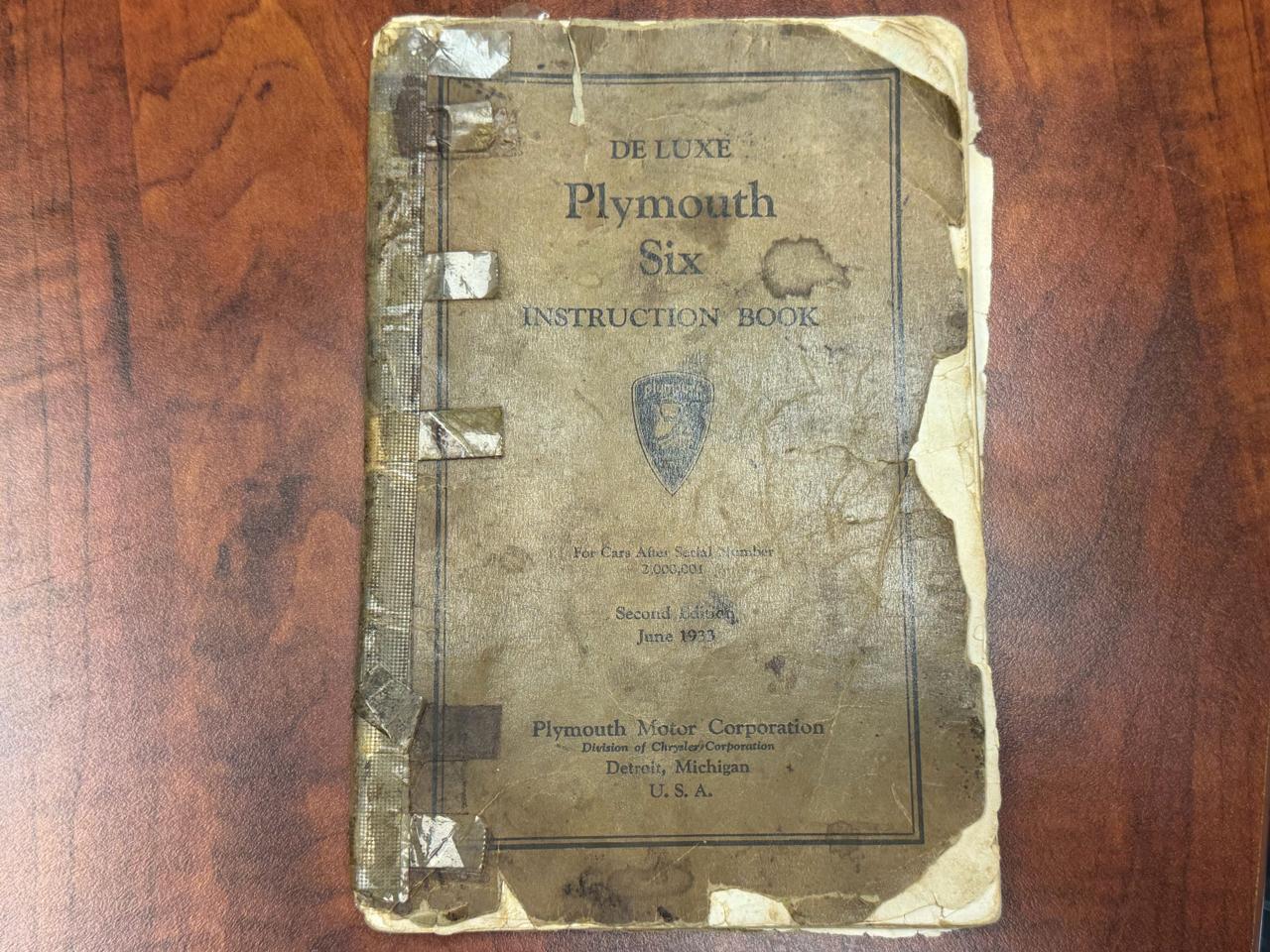Plymouth PD  1933