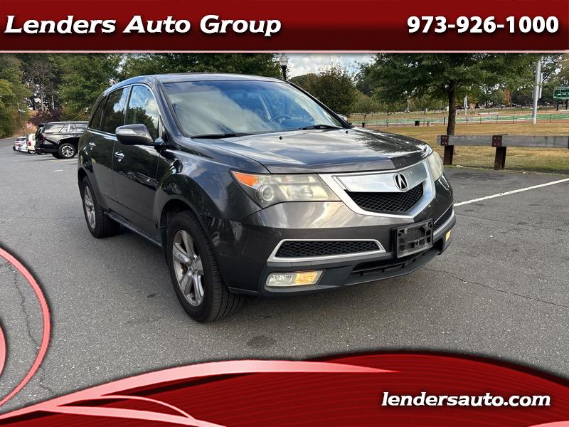 2011 Acura MDX 6-Spd AT w/Tech and Entertainment Package