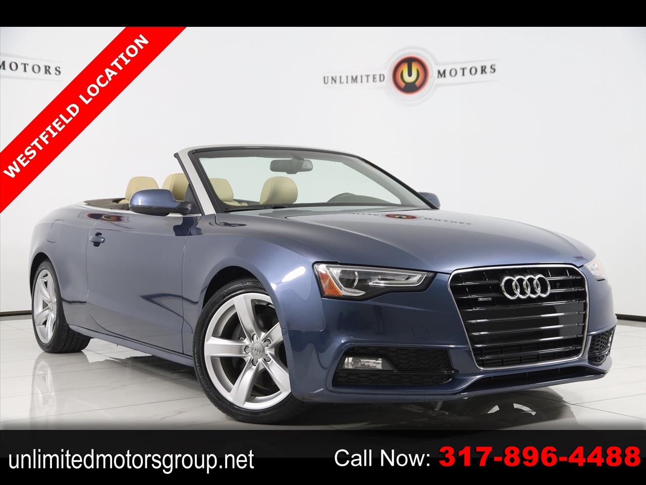 2016 Audi A5 2.0T Premium Plus Cabriolet quattro