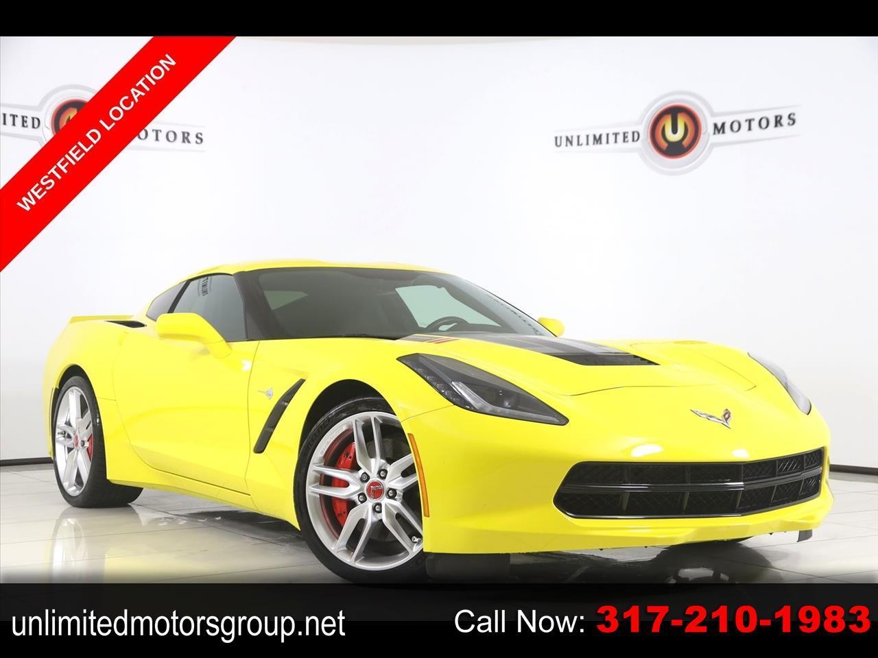 2016 Chevrolet Corvette 2dr Stingray Z51 Cpe w/1LT