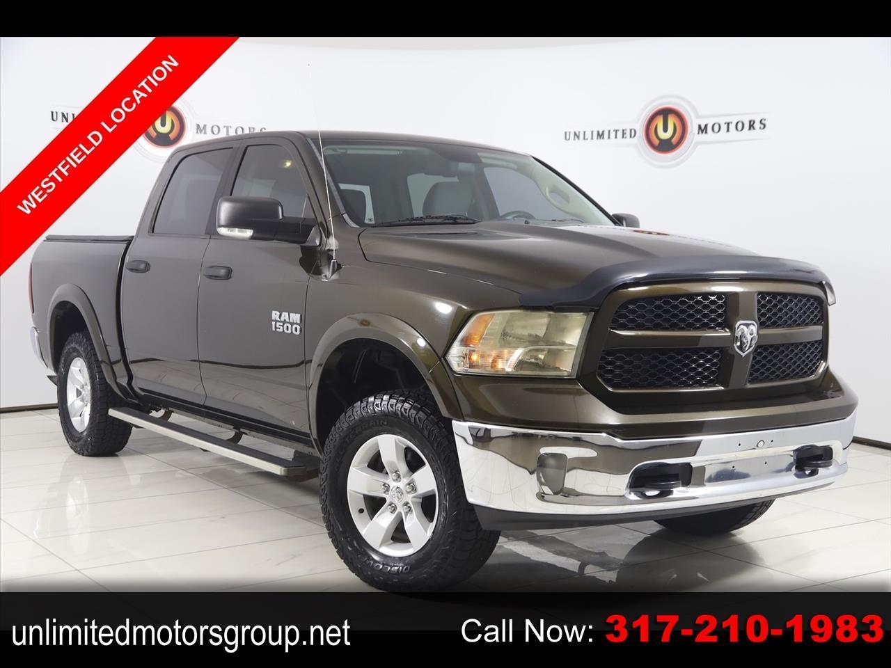 2014 RAM 1500 4WD Crew Cab 140.5" Outdoorsman