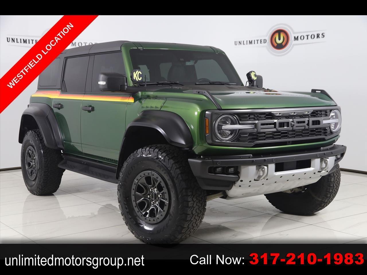 2022 Ford Bronco Raptor 4 Door Advanced 4x4