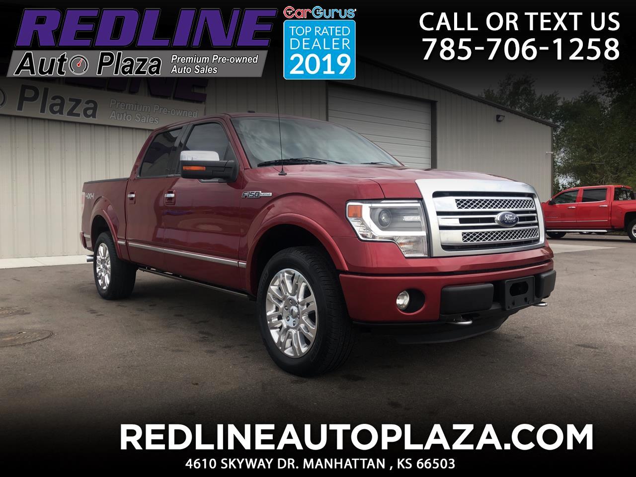 Ford F-150 Platinum SuperCrew 5.5-ft. Bed 4WD 2013