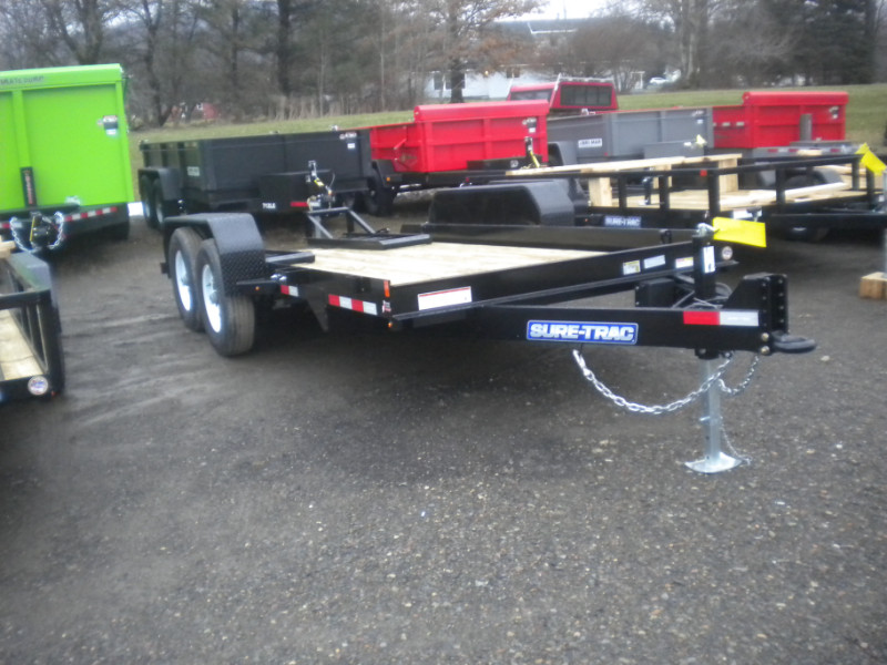 New 2019 SureTrac Skid Steer 7X14 SKID STEER TRAILER 14K for Sale in