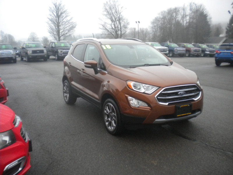 Used 2018 Ford EcoSport Titanium 4WD for Sale in Norwich NY 13815 North