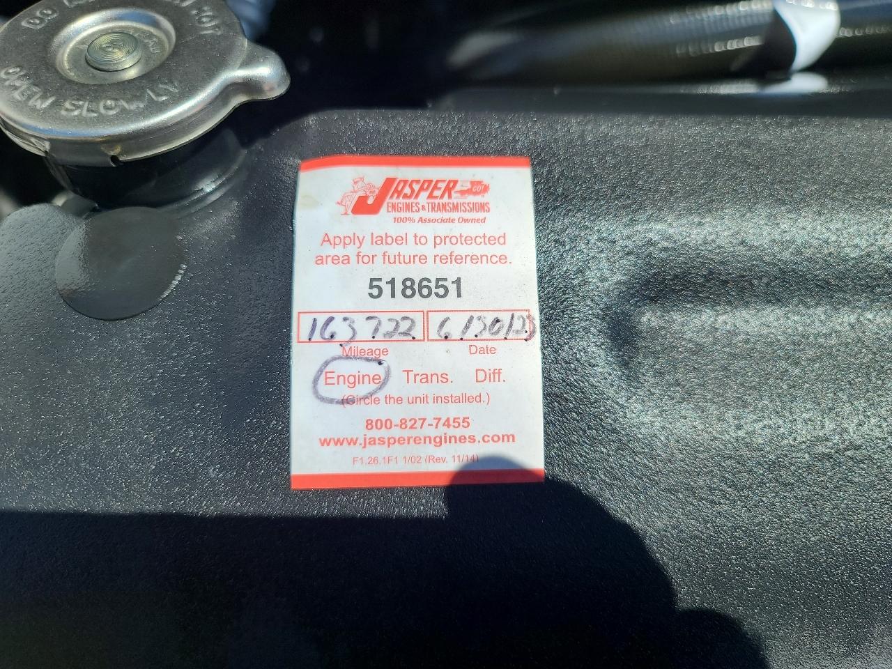 RAM 1500 4WD Reg Cab 140.5" Tradesman 2013