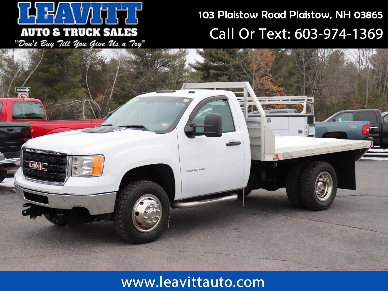 2012 GMC Sierra 3500HD DUALLY FLAT BED 37K MILES!