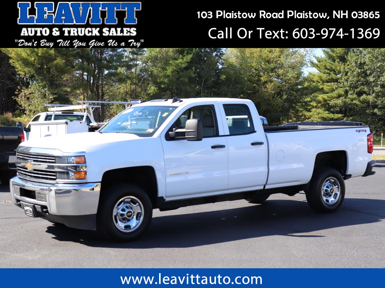 Used 2015 Chevrolet Silverado 2500HD DOUBLE CAB LONG BED 4X4 for Sale