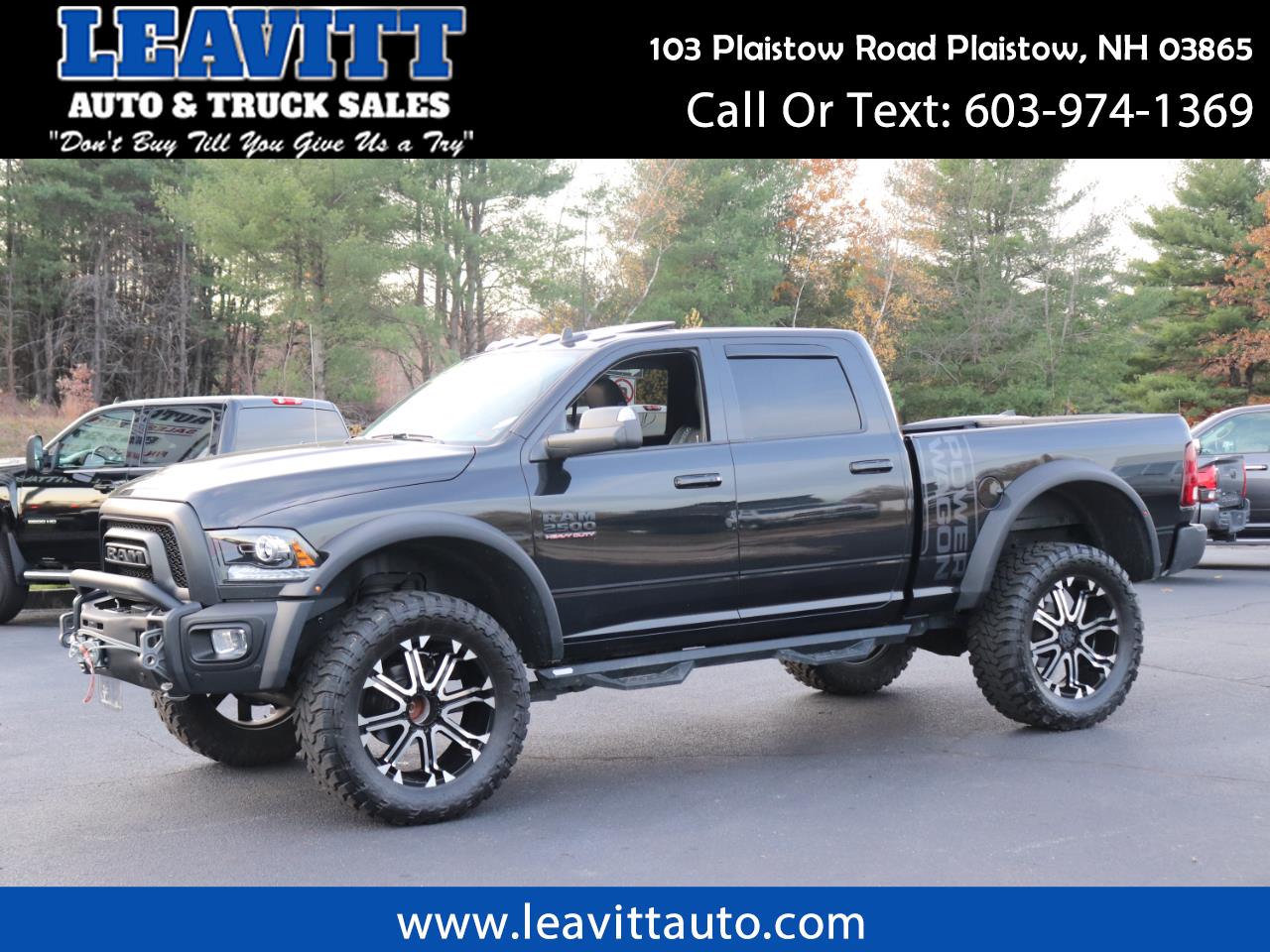 Used 2018 RAM 2500 POWER WAGON BLACK/BLACK LOADED for Sale in Plaistow