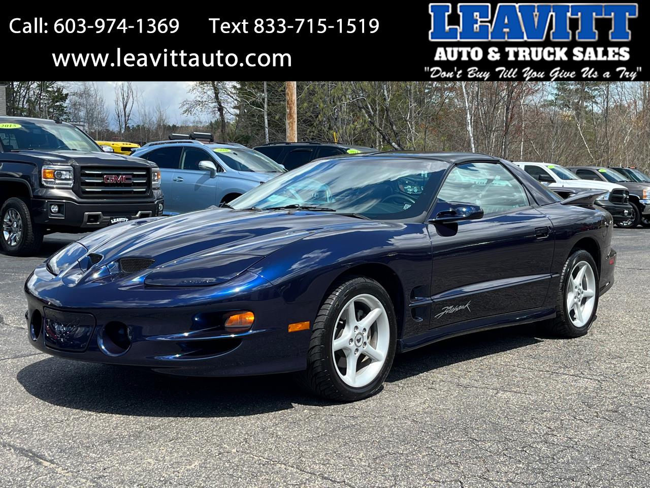 Used 1999 Pontiac Firebird 2DR FIREHAWK BEAUTIFUL CONDITION for Sale in
