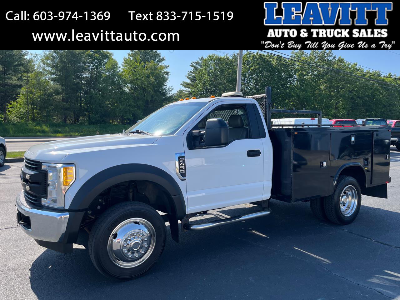 Used 2017 Ford Super Duty F450 DRW 6.8L V10 DUALLY WITH KNAPHEIDE