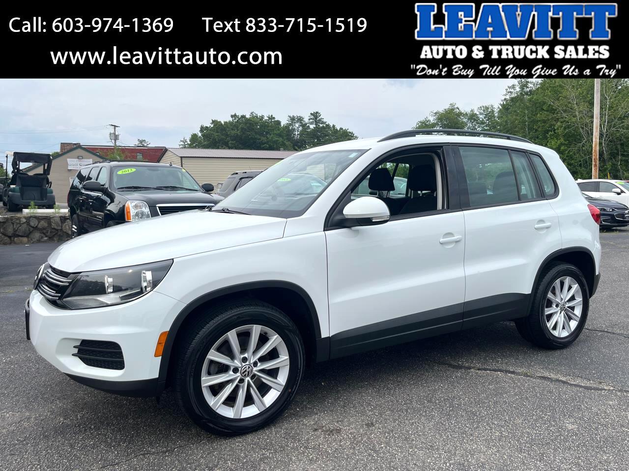 Used 2017 Volkswagen Tiguan 2.0T S 4MOTION for Sale in Plaistow NH