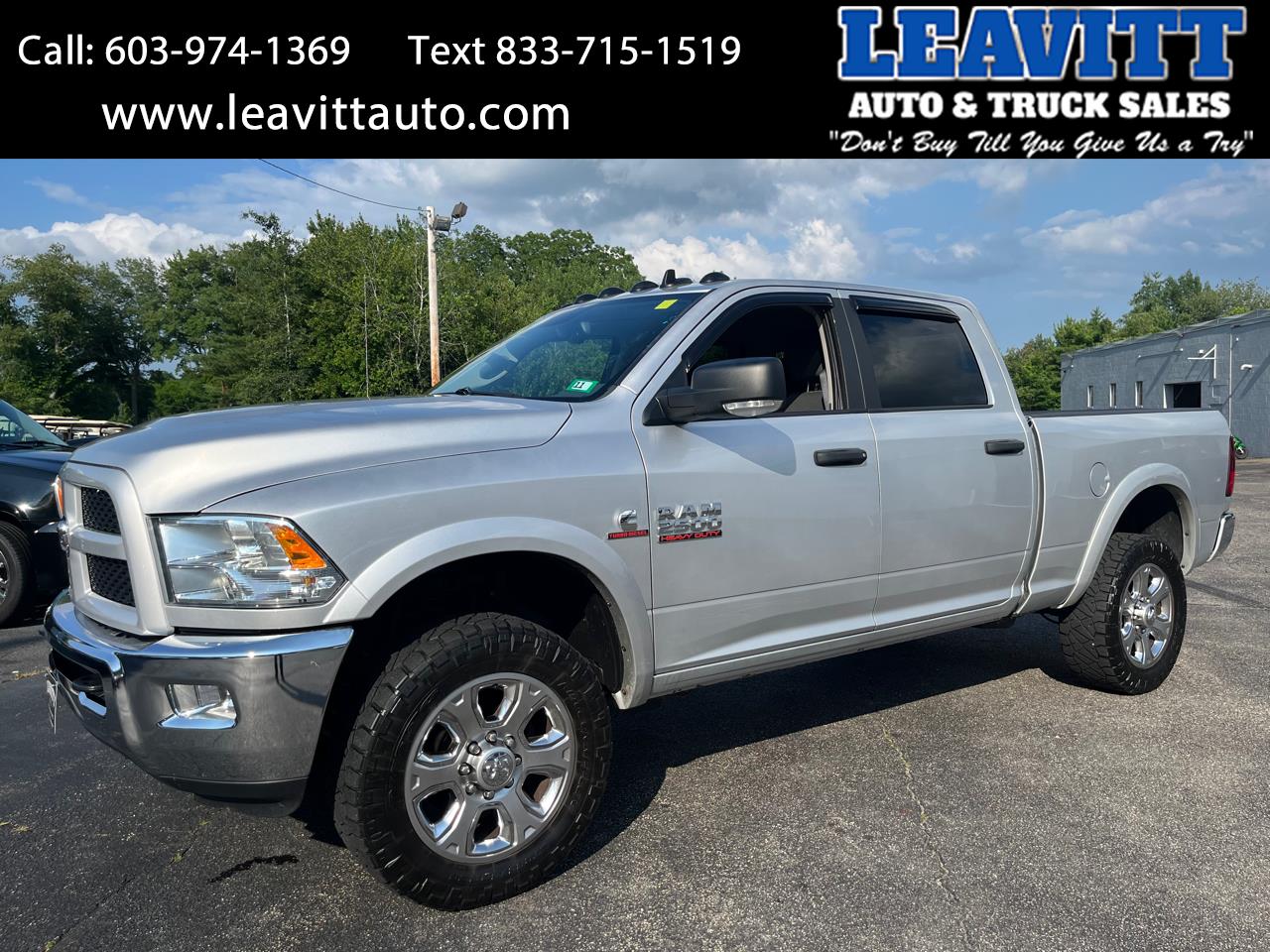 Used 2014 RAM 2500 6.7L CUMMINS DIESEL 4X4 52K MILES SHARP TRUCK!! for