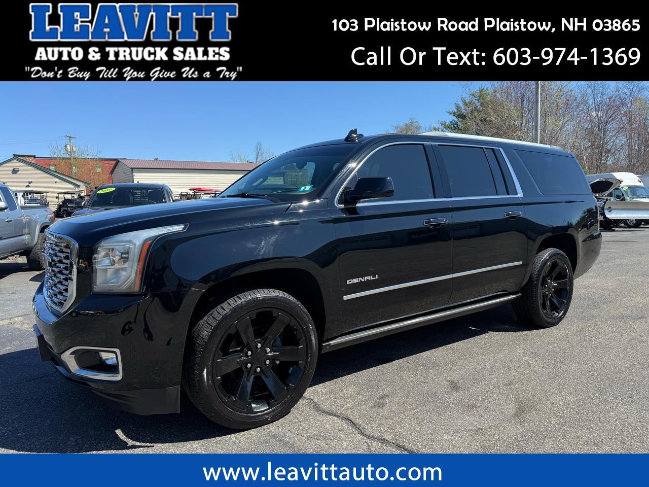 2018 GMC Yukon XL DENALI LOADED 6.2L V8 4X4 SHARP!