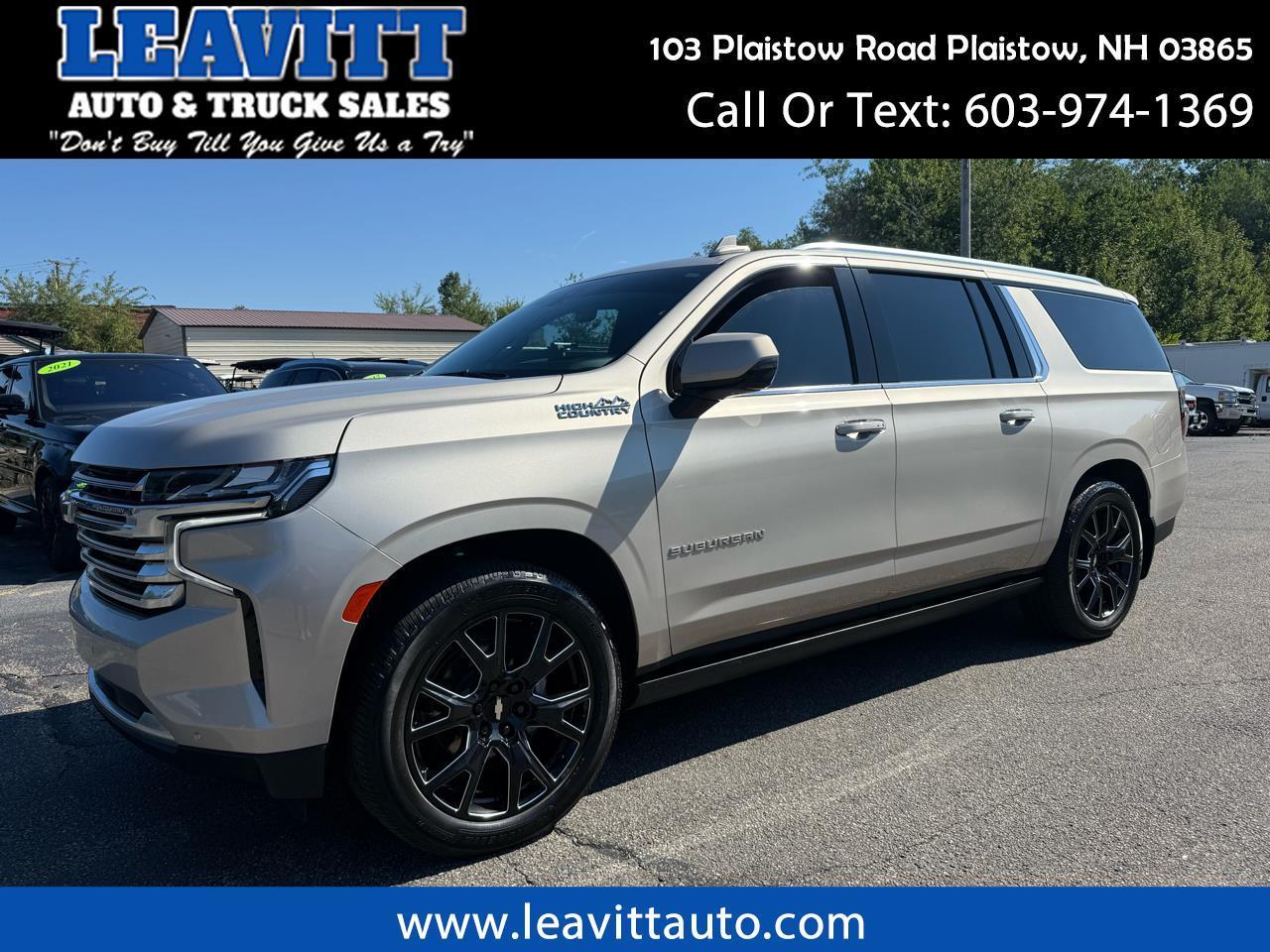 2021 Chevrolet Suburban HIGH COUNTRY 6.2L LOADED BEAUTIFUL SUV!