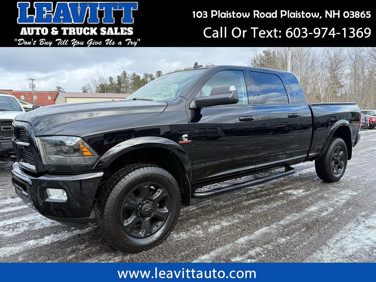 2015 RAM 3500 Laramie Mega Cab 4WD