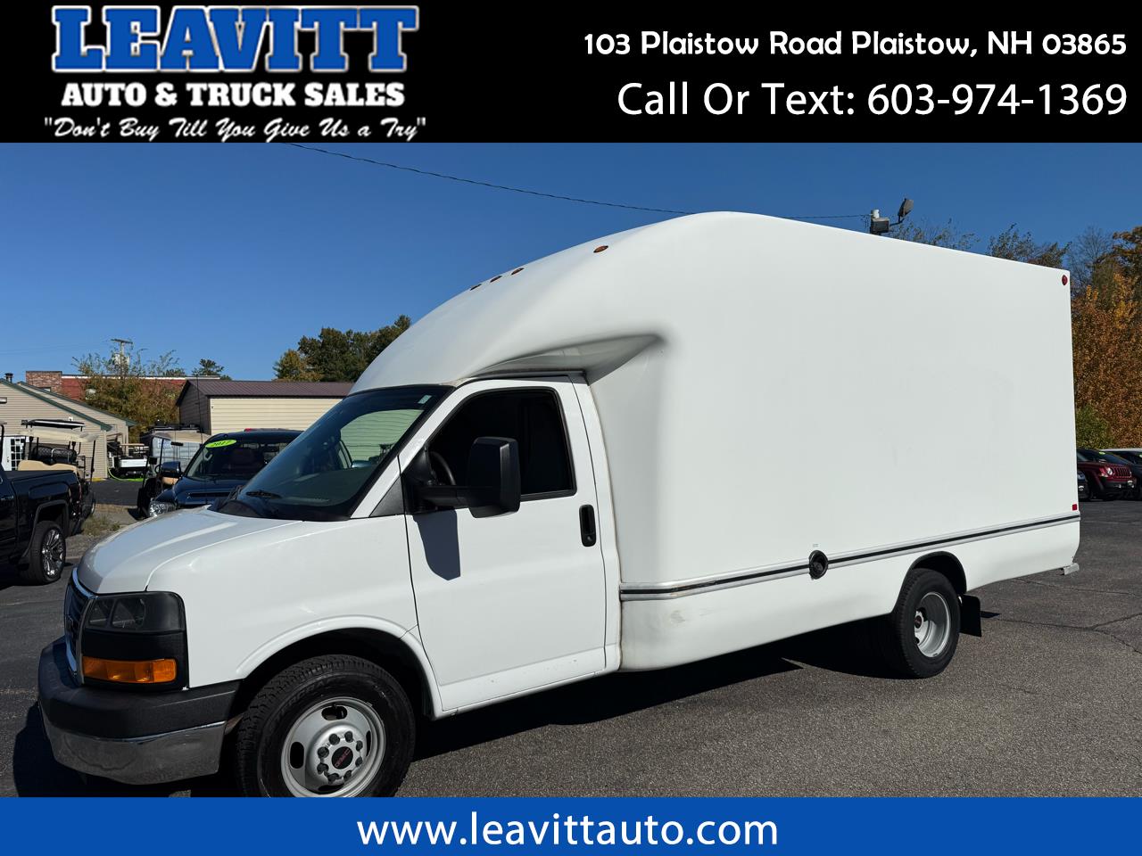 2016 GMC Savana Commercial Cutaway 3500 Van 159"