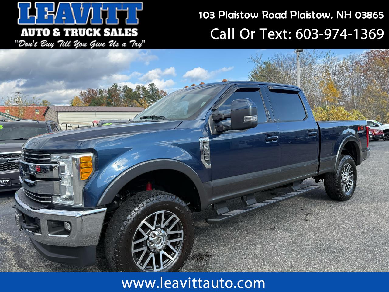 2017 Ford Super Duty F-250 SRW LARIAT CREW CAB 6.2L V8 4X4
