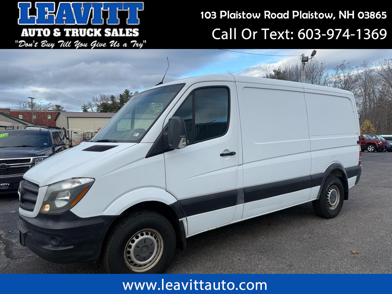 2017 Mercedes-Benz Sprinter Cargo Van 2500 HIGH ROOF 3.0L V6 TURBO DIESEL