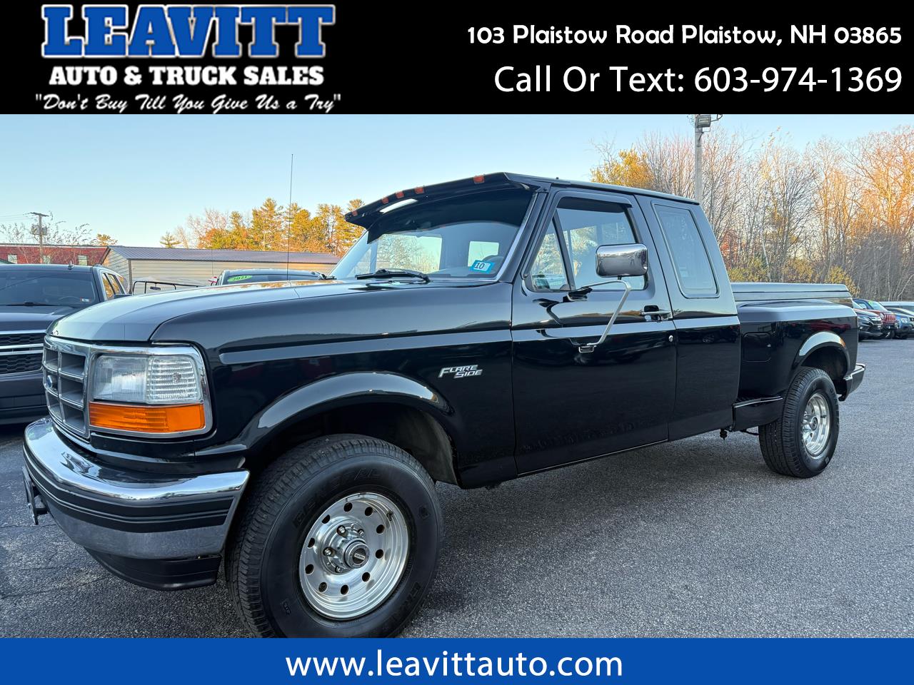 1994 Ford F-150 5.0L V8 FLARESIDE 4X4 BEAUTIFUL TRUCK
