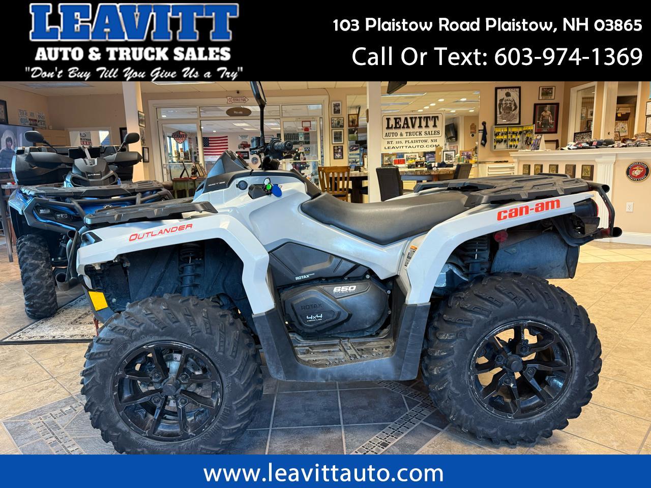 2017 Can-Am Outlander 650/650 DPS 