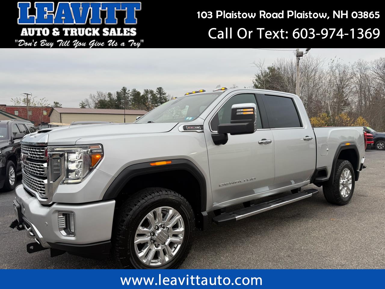 2020 GMC Sierra 2500HD DENALI LOADED 6.6L V8 GAS 1 OWNER TRUCK!