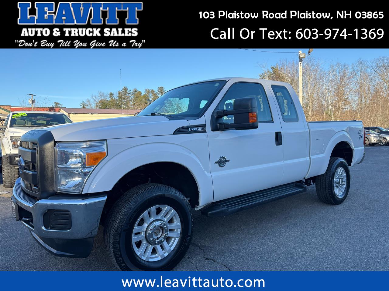 2015 Ford Super Duty F-350 SRW SUPERCAB 6.7L POWERSTROKE DIESEL 4X4