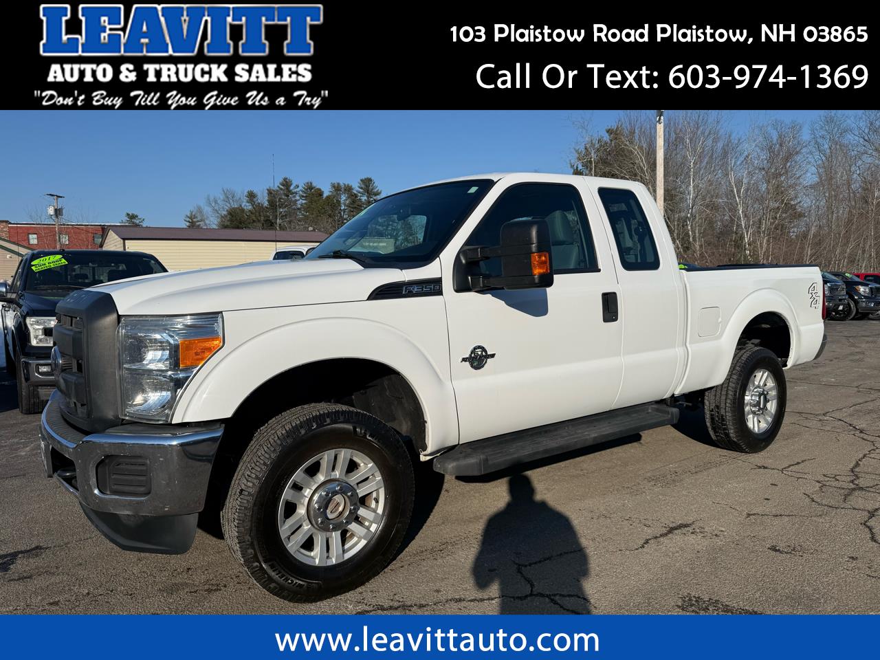 2015 Ford Super Duty F-350 SRW SUPERCAB 6.7L POWERSTROKE DIESEL 4X4