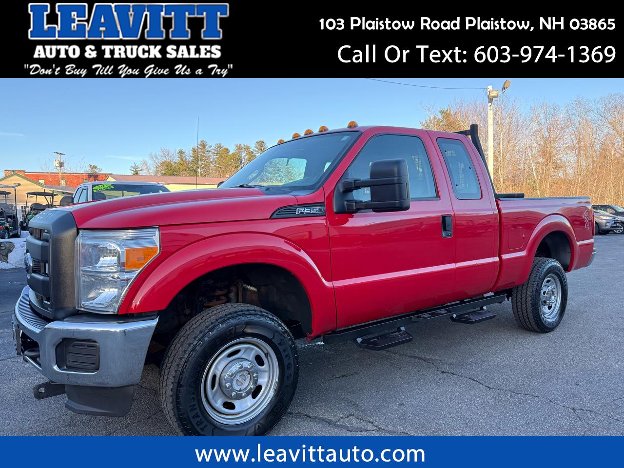 2015 Ford Super Duty F-350 SRW XL SUPERCAB 6.2L V8 4X4 34K MILES!