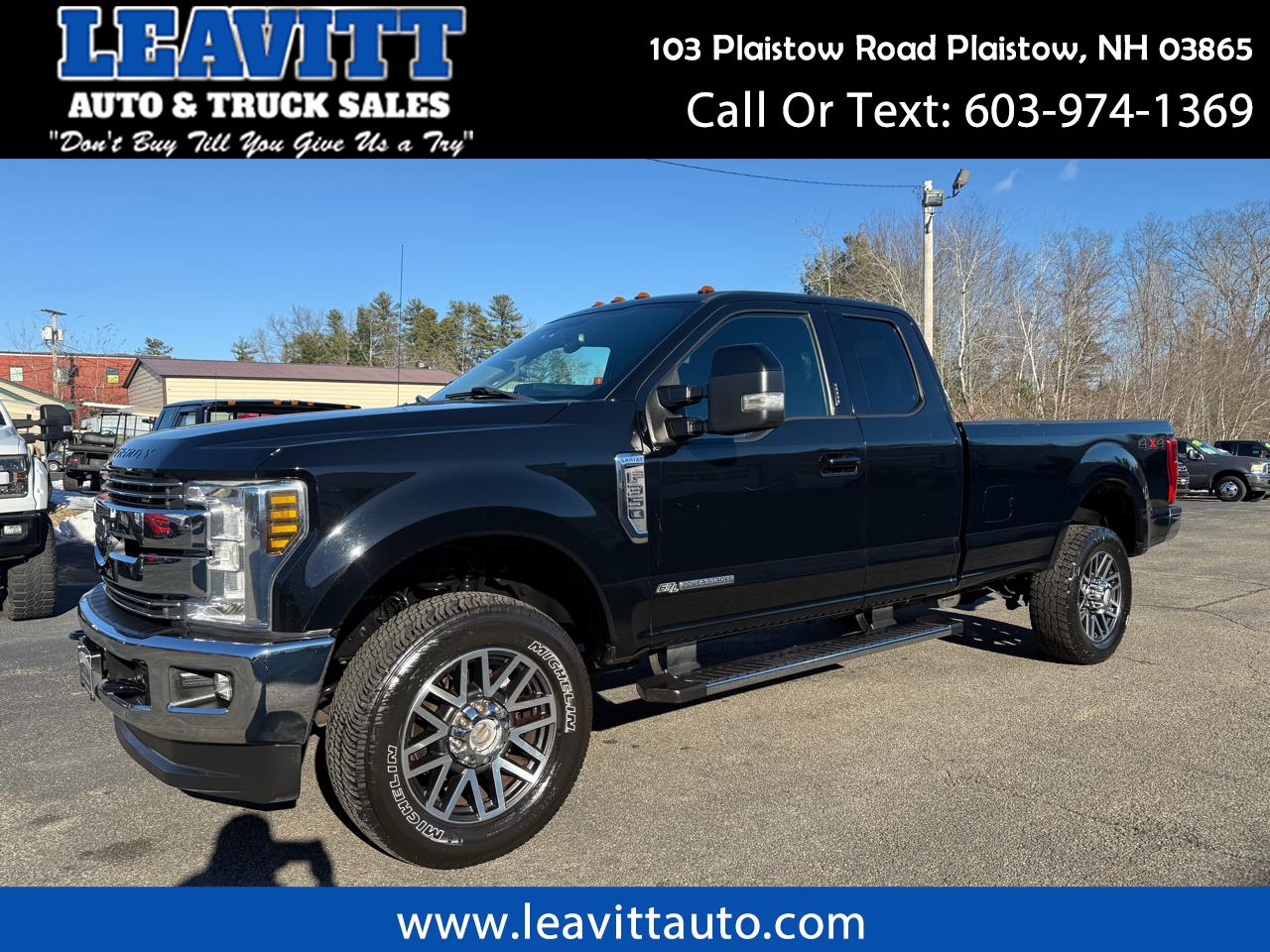 2018 Ford Super Duty F-350 SRW LARIAT SUPERCAB 6.7L POWERSTROKE DIESEL 4X4